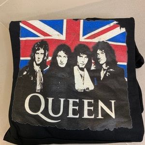 Queen graphic print hoodie sweatshirt